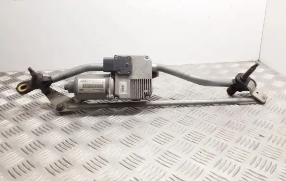Audi A4 S4 B8 8K Front wiper linkage and motor 8K1955119A 8K1955023B