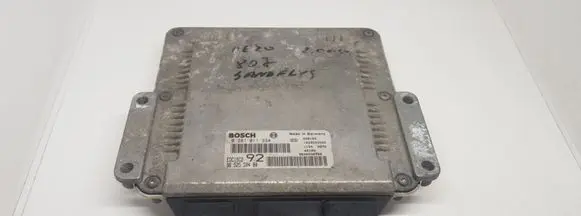 Peugeot 807 Engine control unit/module 0281011334 9652590480
