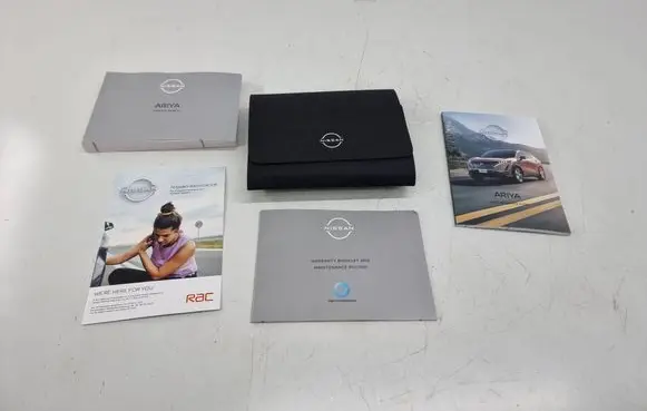 Nissan Ariya Owners service history hand book 