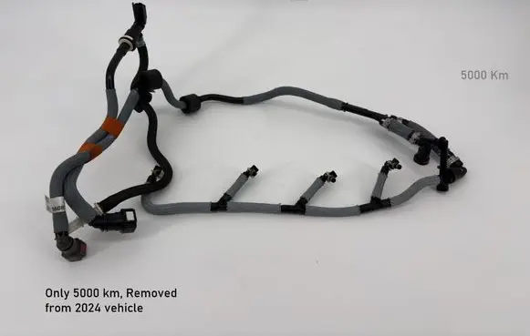 Renault Trafic III (X82) Fuel line pipe 166711160R 166733623