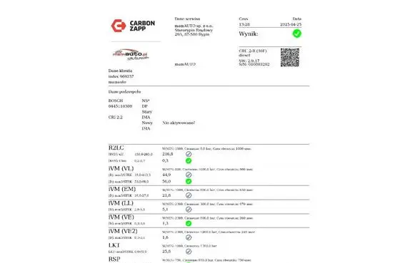 Fiat Bravo Fuel injector 0445110300