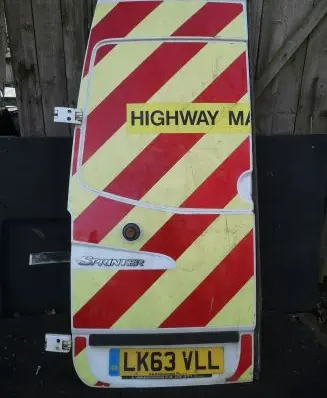 Mercedes-Benz Sprinter W906 Back/rear loading door 