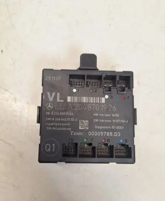 Mercedes-Benz C W204 Door control unit/module A2048200326 A2044421732 A2048701926
