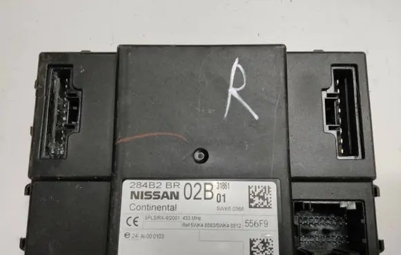 Nissan Qashqai+2 Comfort/convenience module 284B2BR02B 5WK50366 24AI000103