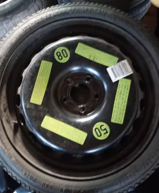 Audi A4 S4 B8 8K R19 spare wheel 