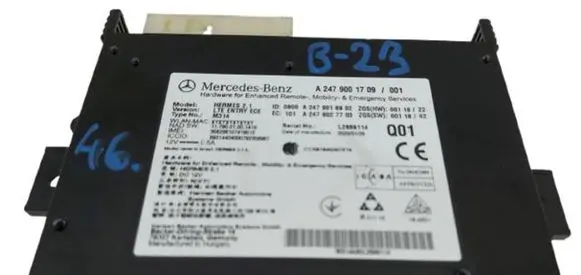 Mercedes-Benz Sprinter W907 W910 Other control units/modules 2479001709-kolumb