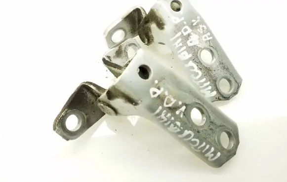 Front door hinge set