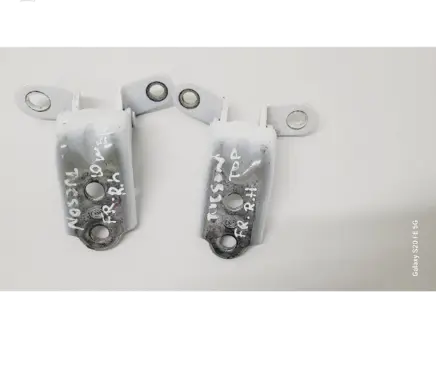 Front door hinge set