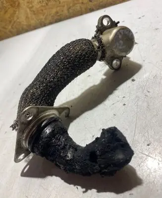 Opel Astra H EGR valve line/pipe/hose