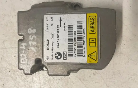 BMW X3 E83 Airbag control unit/module 31342458101Q 0285001870 3424581