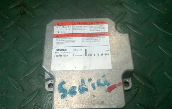 Fiat Sedici Airbag control unit/module 3891079j20 32s00012ay