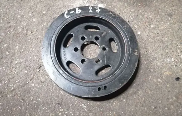 Peugeot 607 Crankshaft pulley 4S7Q6B319BC
