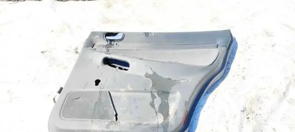 Rear door card panel trim