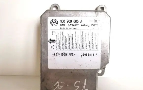 Volkswagen Transporter - Caravelle T5 Airbag control unit/module 1C0909605