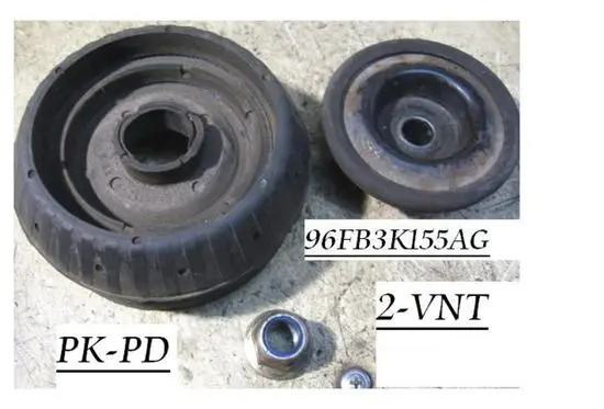 Ford Puma Front coil spring rubber mount 96FB3K155AG