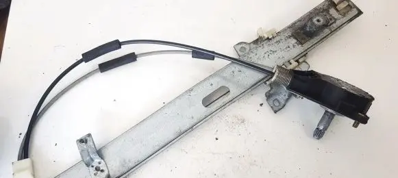 Sliding door window regulator with motor