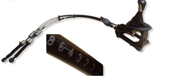 BMW 2 F45 Gear shift cable linkage 150227072715BA 8632613 238953702