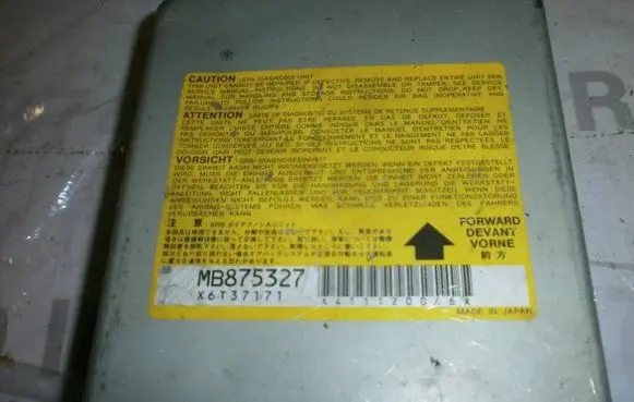 Mitsubishi Galant Airbag control unit/module MB875327 X6T37171