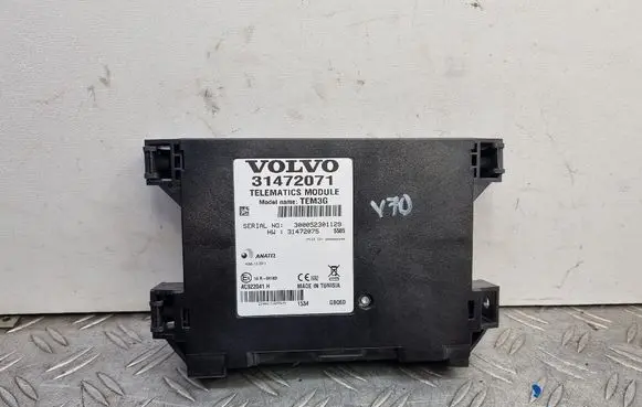 Volvo V70 Phone control unit/module 31472071 TEM3G