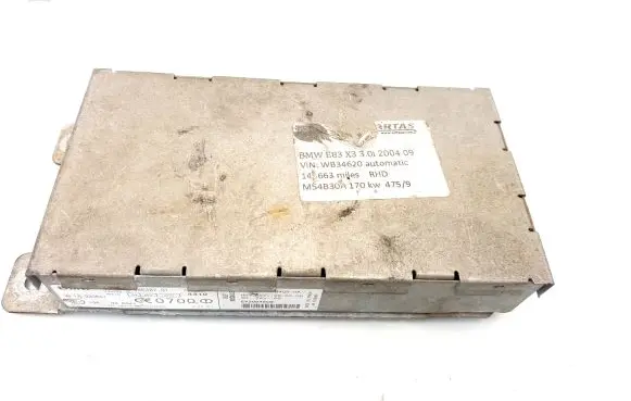 BMW X3 E83 Bluetooth control unit module 6945387 EV2004SQW VP3KF1448B409AA