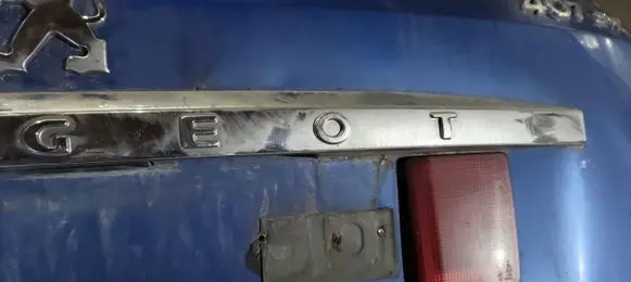 Peugeot 407 Rear fog light 
