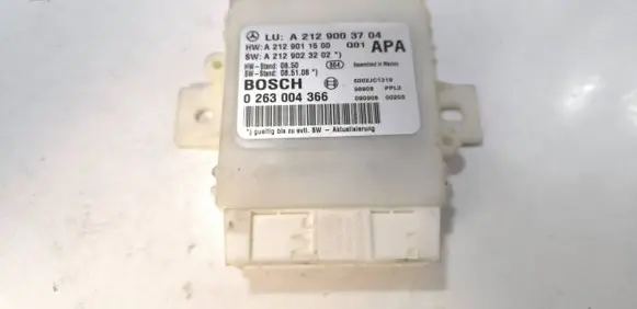 Mercedes-Benz E W212 Parking PDC control unit/module A2129011500 A2129023202