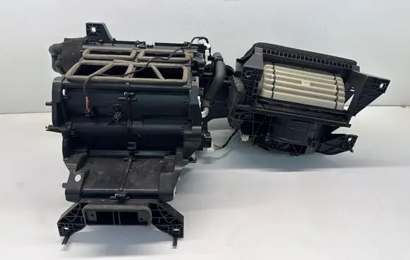 Interior heater climate box assembly