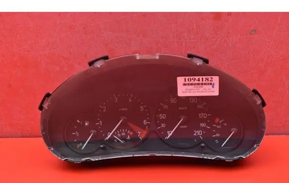 Peugeot 206 CC Speedometer (instrument cluster) 9648837080