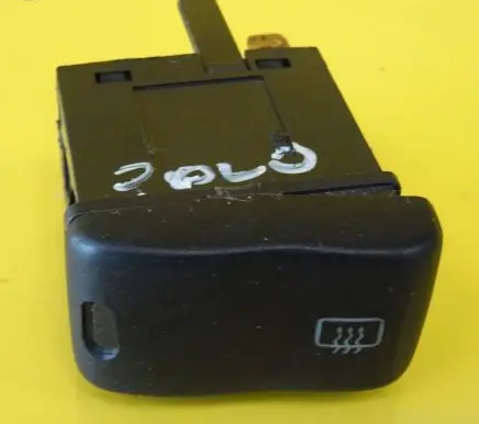 Volkswagen Polo III 6N 6N2 6NF Windscreen/window heater switch 6N1959621