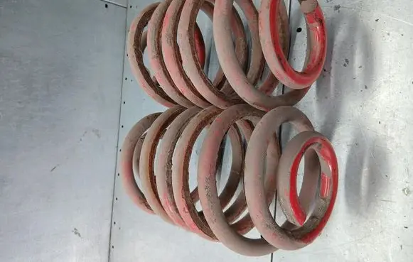 Rear coil spring