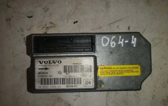 Volvo S60 Airbag control unit/module 8646434 D644