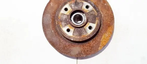 Citroen C4 I Picasso Rear brake disc neventiluojamas