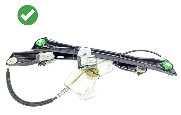 Mercedes-Benz C W204 Front window lifting mechanism without motor 981697101 200831