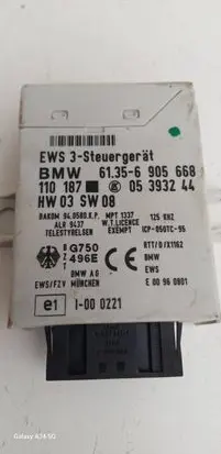 BMW 5 E39 Immobilizer control unit/module 61356905668 05393244