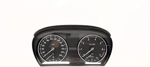 BMW 3 E90 E91 Speedometer (instrument cluster) 10454219 A2C53283617