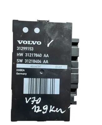Volvo V70 Tailgate/trunk control unit/module 31299153 31217840 31218404