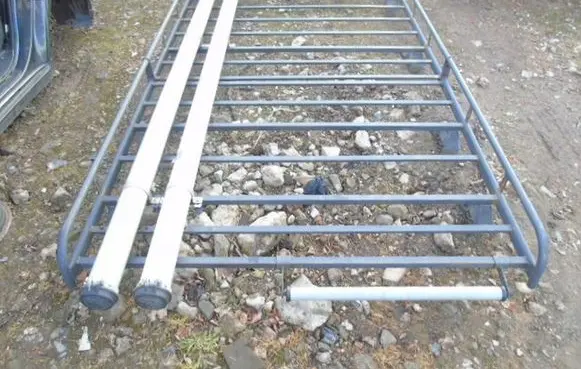 Renault Trafic II (X83) Roof transverse bars on the 