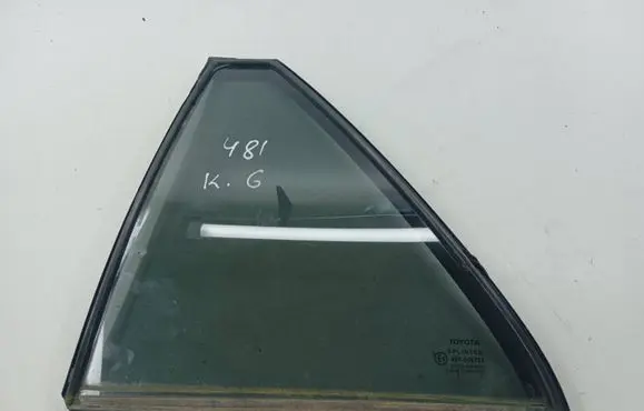 Toyota Avensis T250 Rear vent window glass 43R006723 DOT24AS3M101