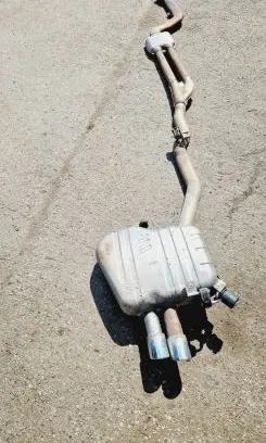 BMW 7 F01 F02 F03 F04 Muffler/silencer 7807119 7807103