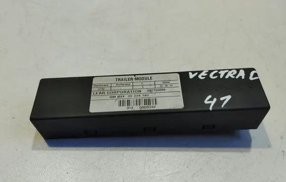 Opel Vectra C Tow bar trailer control unit/module 532155009 460023260