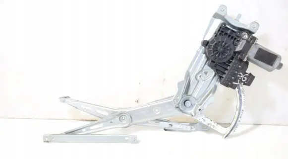 Front window lifting mechanism without motor