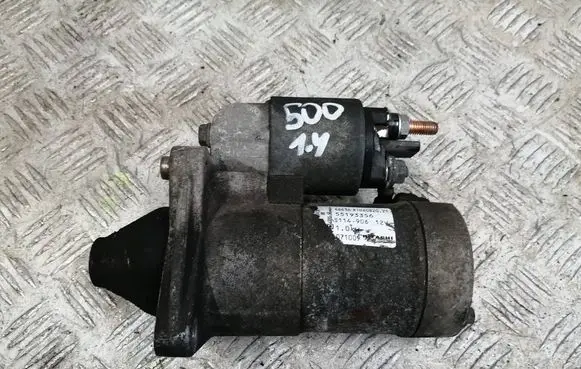Fiat 500 Starter motor 55193356 46636R10A0820 071009