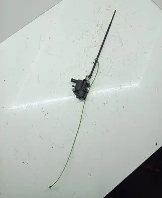 Fuel tank cap lock motor