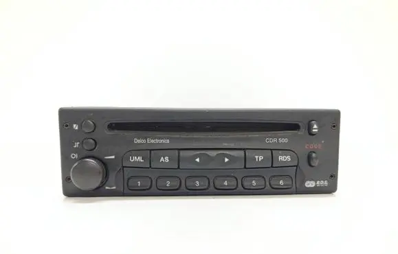 Opel Zafira A Radio/CD/DVD/GPS head unit 09136107 CDR500