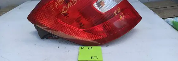 Skoda Fabia Mk2 (5J) Rear/tail lights 5J6945112