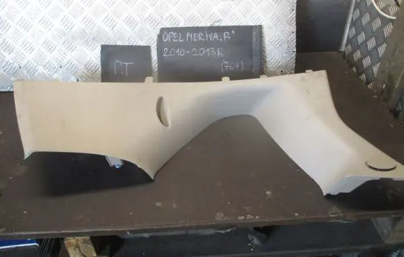 Opel Meriva B (D)pillar trim (top) 13265392