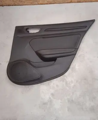 Rear door card panel trim