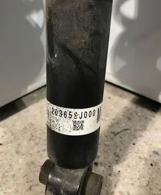 Subaru Forester SK Rear shock absorber with coil spring 20365SJ000 20365SJ001