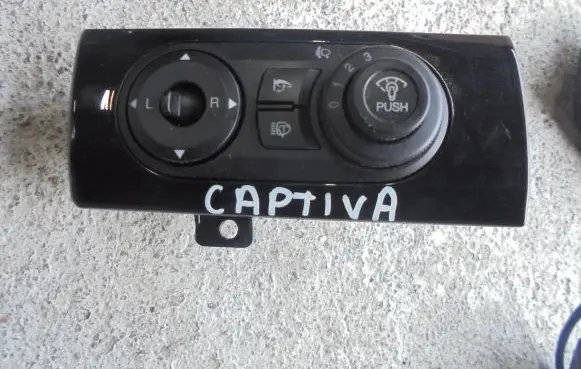 Chevrolet Captiva A set of switches 
