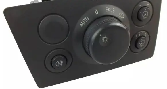Opel Zafira B Light switch 13205867 04061100